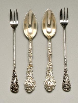 Gorham sterling flatware: 10