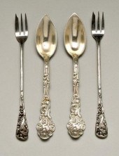 Gorham sterling flatware: 10 V