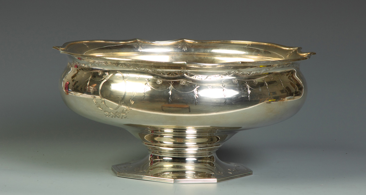 Gorham Sterling Hand Chased Punch