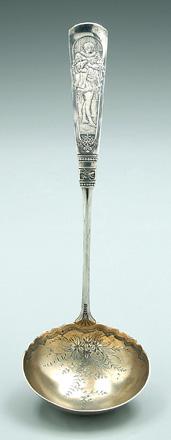 Gorham sterling ladle, Fontainbleau