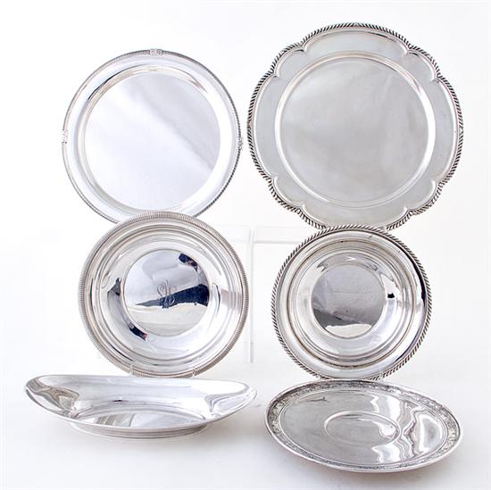 Gorham sterling serving dishes