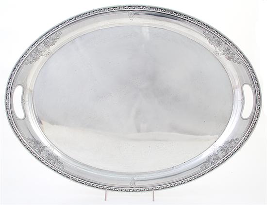 Gorham sterling serving tray