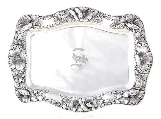 Gorham sterling serving tray