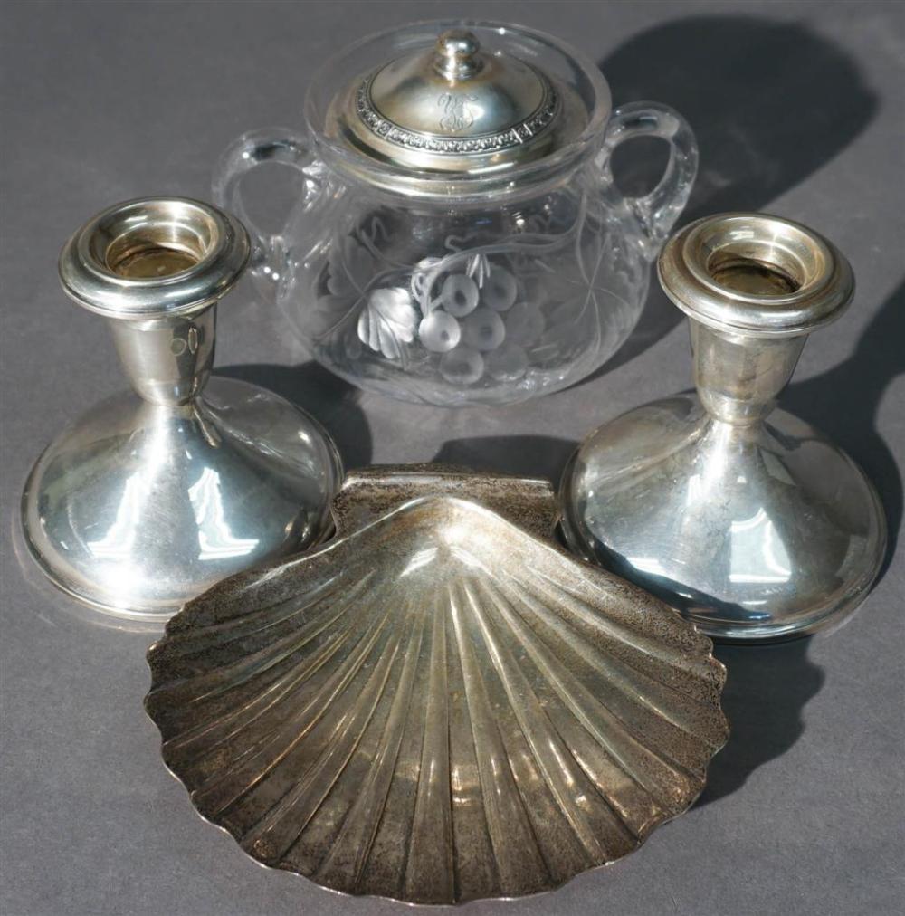 GORHAM STERLING SHELL BUTTER