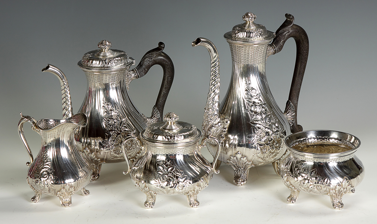 Gorham Sterling Silver 5-Pc. Tea