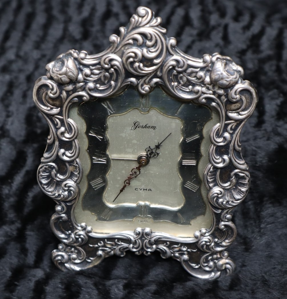 GORHAM STERLING SILVER ALARM