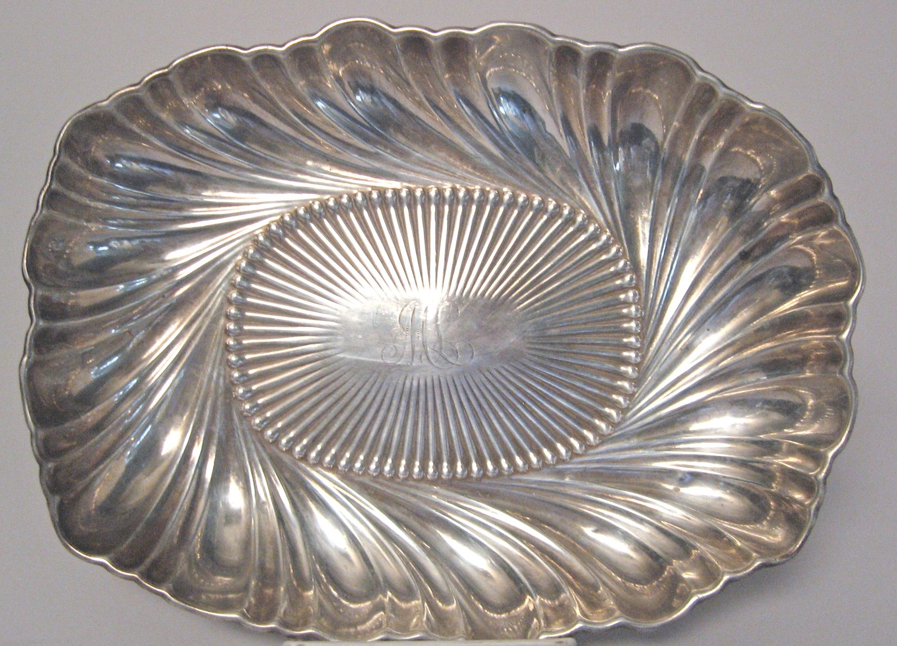 Gorham sterling silver bread tray