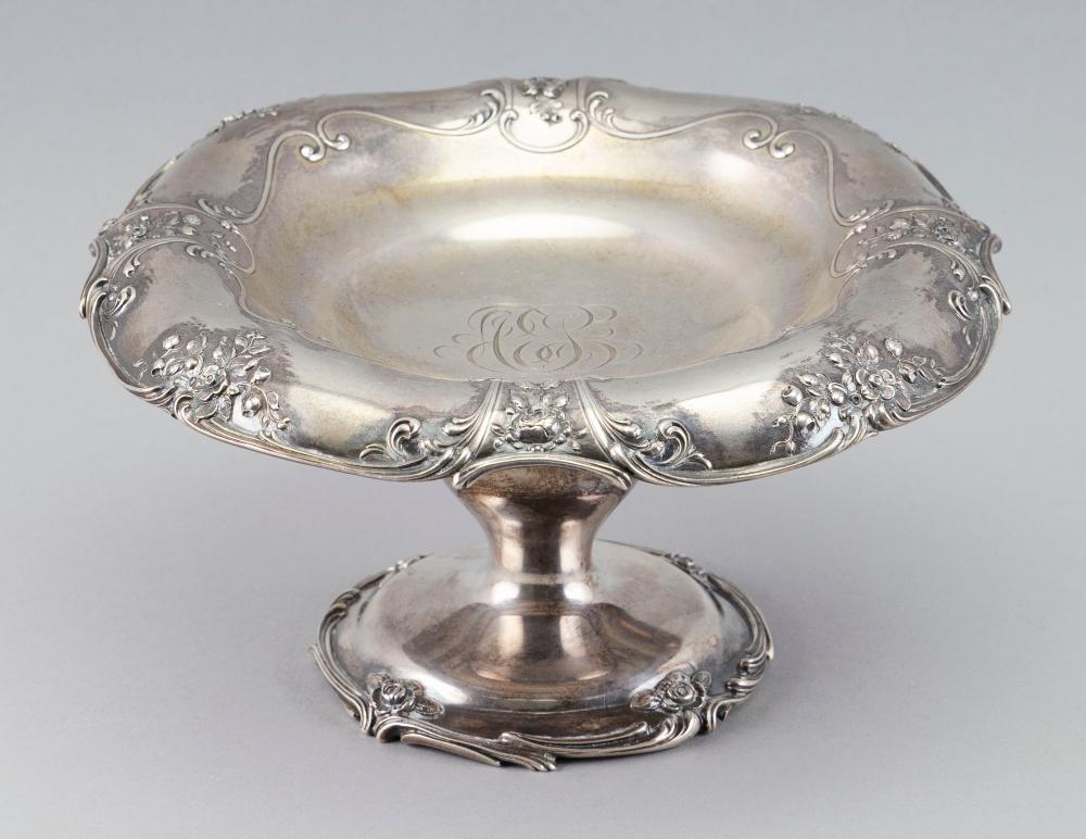 GORHAM STERLING SILVER FOOTED CANDY