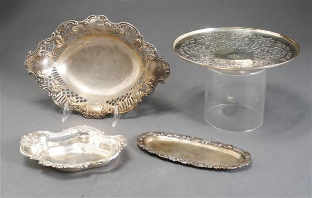 GORHAM STERLING SILVER FOOTED DISH,