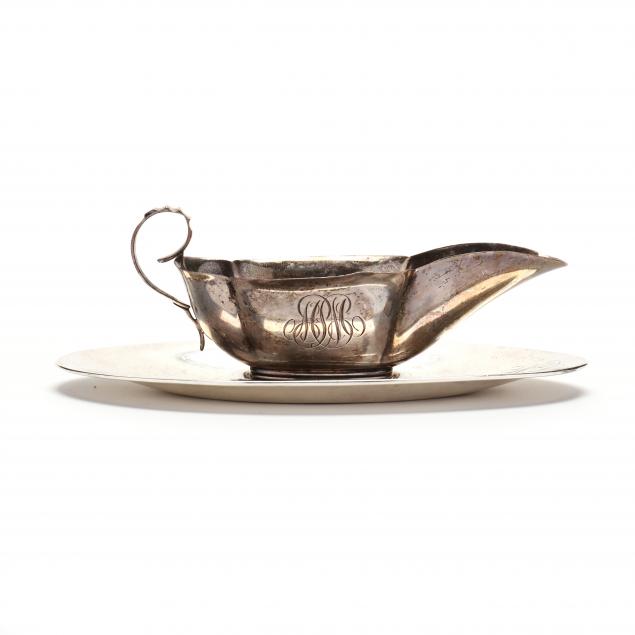 GORHAM STERLING SILVER GRAVY BOAT
