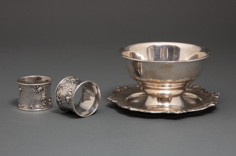 GORHAM STERLING SILVER GRAVY BOWL
