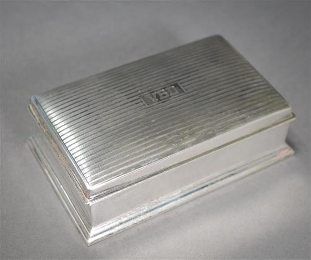 GORHAM STERLING SILVER JEWELRY BOX,