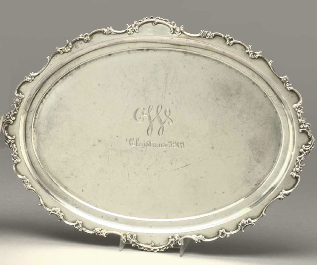 Gorham Sterling Silver Oval
