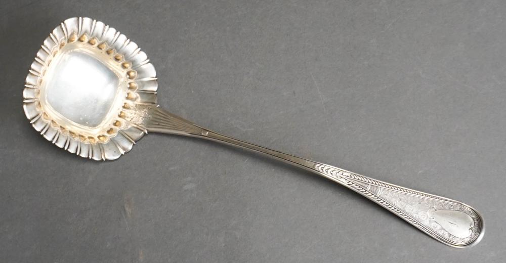 GORHAM STERLING SILVER PUNCH LADLE,