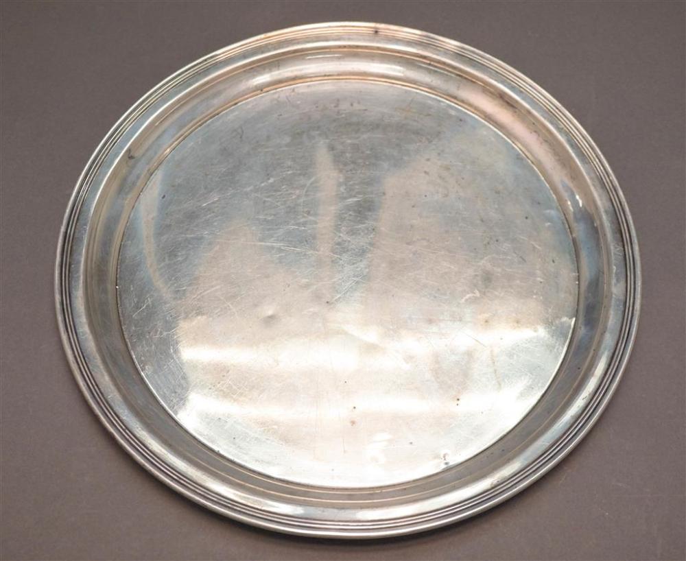 GORHAM STERLING SILVER ROUND TRAY