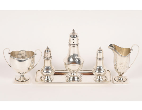 Gorham sterling silver sugar and