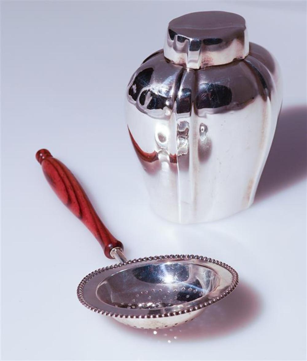 GORHAM STERLING SILVER TEA CADDY