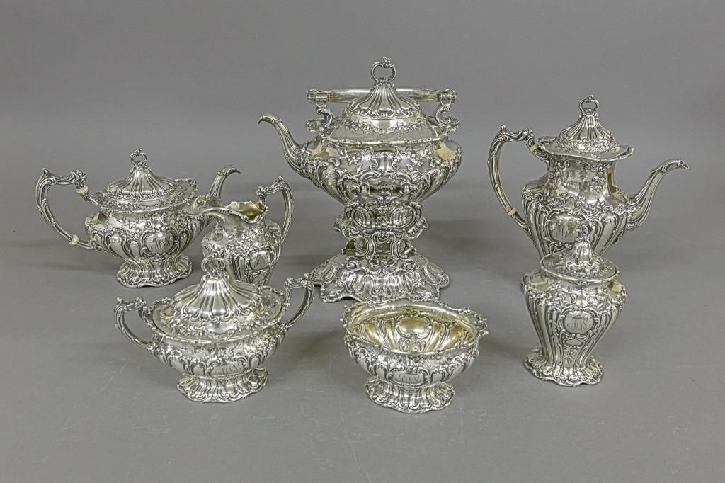 Gorham sterling silver tea