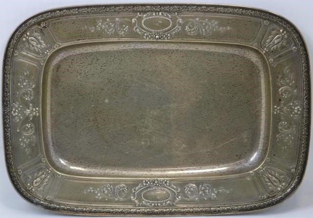 GORHAM STERLING SILVER TRAY WITH