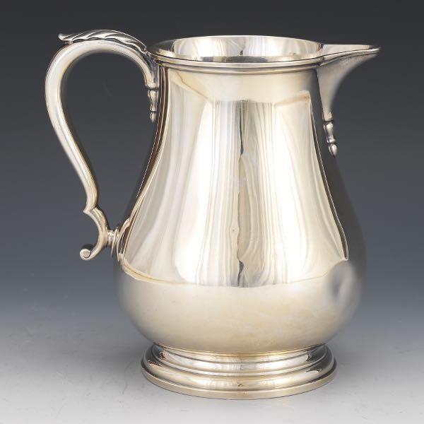 GORHAM STERLING SILVER WATER JUG 