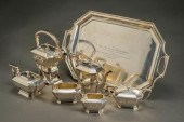 GORHAM STERLING SIX-PIECE COFF