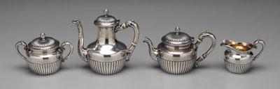 Gorham sterling tea service, half