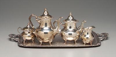 Gorham sterling tea service:
