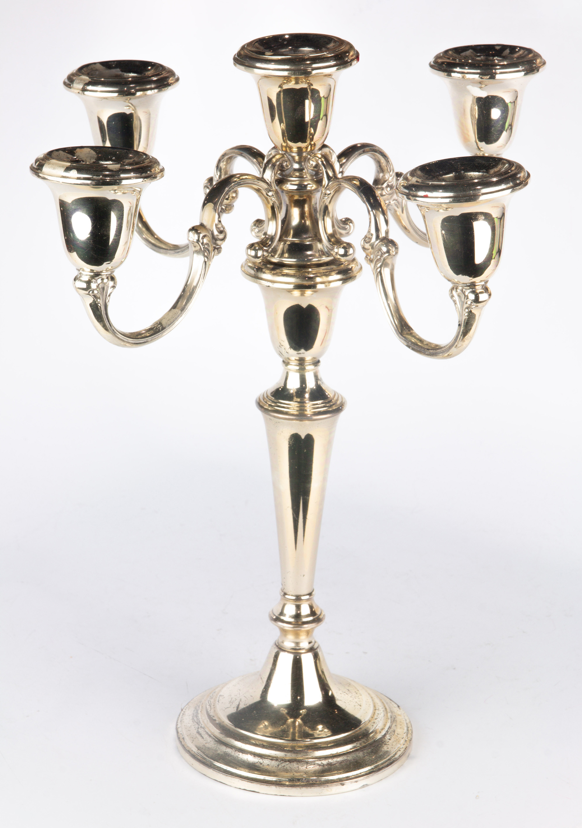 GORHAM STERLING WEIGHTED FIVE LIGHT