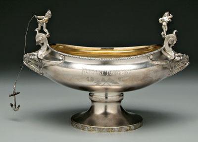 Gorham sterling yachting trophy,