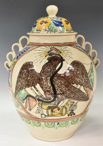 GORKY GONZALEZ TIN-GLAZED LIDDED