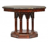 GOTHIC CARVED ROSEWOOD CENTER