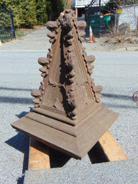 GOTHIC CAST IRON ROOF OR GATE