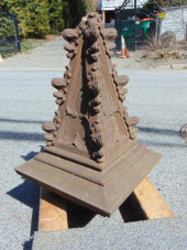 GOTHIC CAST IRON ROOF OR GATE