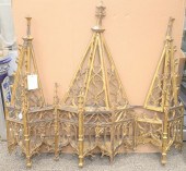 GOTHIC GILTWOOD CARVED BALDACH
