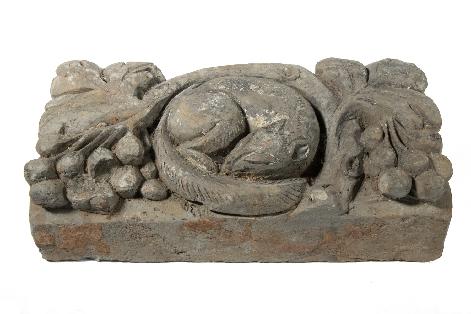 GOTHIC PERIOD FIGURAL STONE BLOCK
