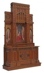 GOTHIC REVIVAL ALTAR FROM 'THE
