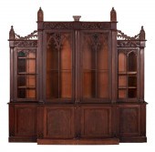 GOTHIC REVIVAL BREAKFRONT ATTR