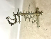 GOTHIC REVIVAL BRONZE WALL SCO