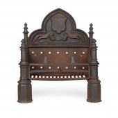 GOTHIC REVIVAL CAST IRON FIRE