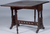 Gothic Revival Drop Leaf Table