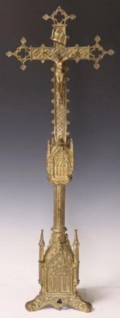 GOTHIC REVIVAL GILT METAL ALTA