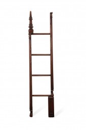 GOTHIC REVIVAL MAHOGANY FOLDIN