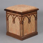 GOTHIC REVIVAL ROSEWOOD TABOUR