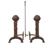 GOTHIC STYLE METAL HAMMERED AN