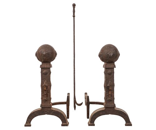 GOTHIC STYLE METAL HAMMERED