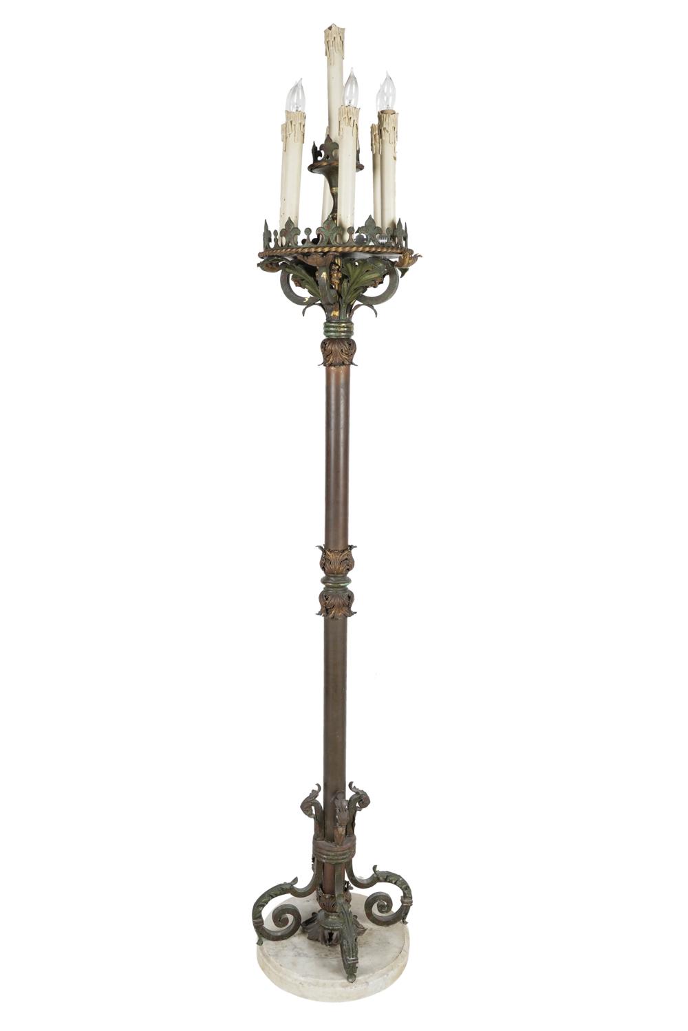 GOTHIC STYLE PATINATED METAL
