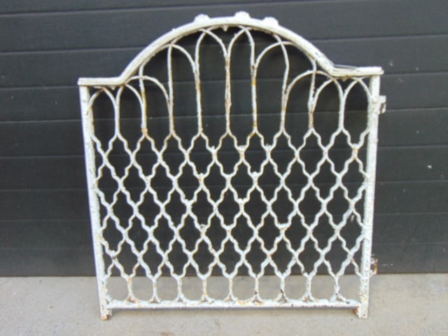 GOTHIC STYLE VICTORIAN GARDEN GATE,