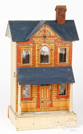 GOTTSCHALK BLUE ROOF DOLLHOUSE