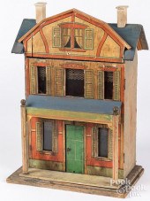 GOTTSCHALK BLUE ROOF DOLLHOUSE