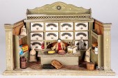 GOTTSCHALK PAINTED WOOD GROCER